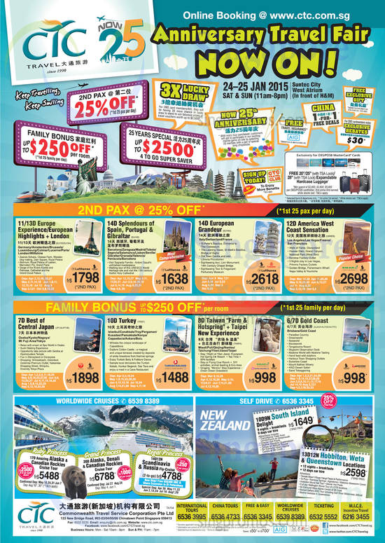 ctc travel fair 2023 packages