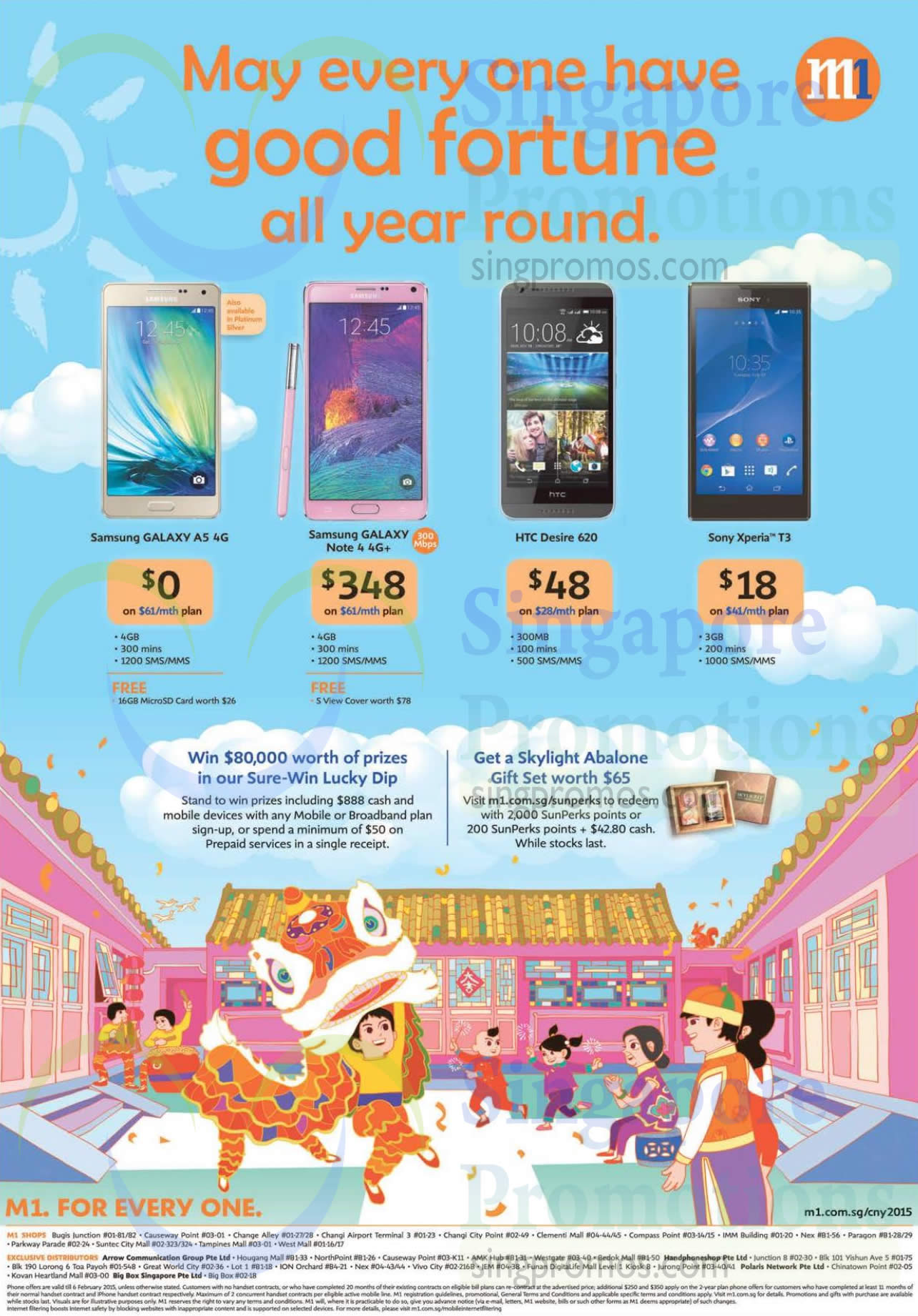 Featured image for M1 Smartphones, Tablets & Home/Mobile Broadband Offers 31 Jan - 6 Feb 2015