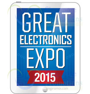 Featured image for (EXPIRED) Great Electronics Expo @ Singapore Expo 16 – 18 Jan 2015