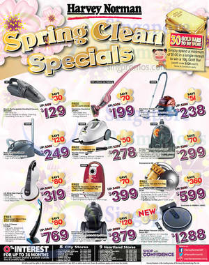 Featured image for (EXPIRED) Harvey Norman Vacuum Cleaner Offers 15 – 21 Jan 2015