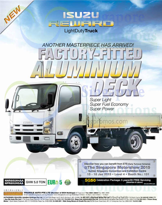 Isuzu Reward LightDuty Truck