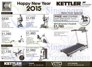 Featured image for Kettler Fitness Equipment Offers 16 Jan 2015