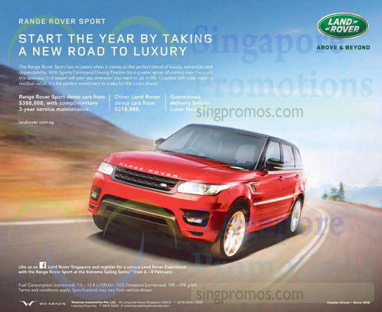 Land Rover Range Rover Sport 31 Jan 2015