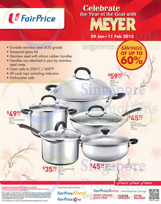 Meyer Cookware Stockport, Wok, Saucepan, Hotpot