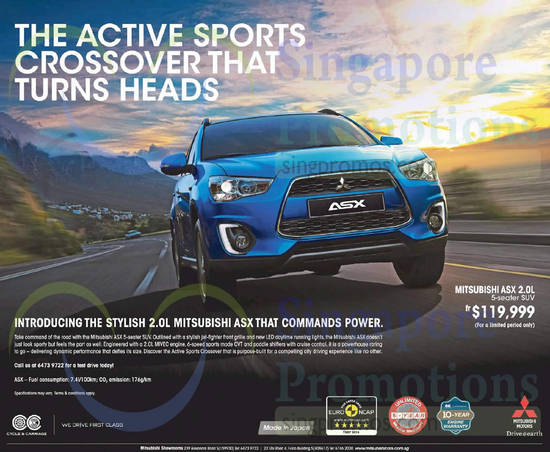 Mitsubishi ASX 3 Jan 2015