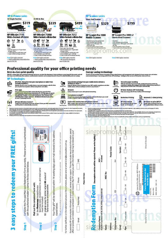 Printers, Scanners, HP Technologies, Officejet, Scanjet