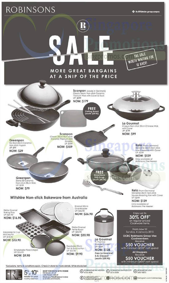 Robinsons Cookware 1 Jan 2015