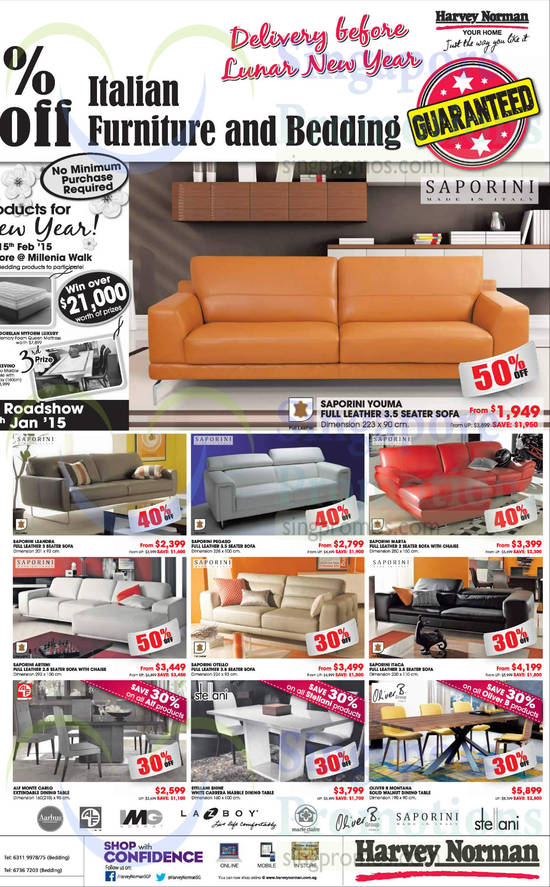 Sofa Sets Saporini, ALF, Oliver B