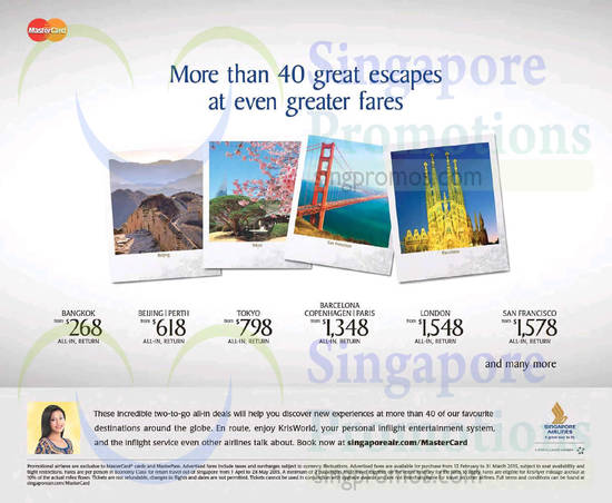 17 Feb Airfares Bangkok, Beijing, Perth, Tokyo, Barcelona, Copenhagen, PAris, London, San Francisco