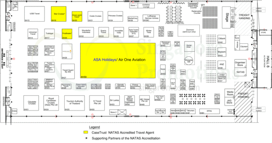 6 Mar NATAS Mar 2015 Floor Map