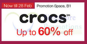 Featured image for (EXPIRED) Crocs Promotion Event @ Isetan Orchard 2 – 28 Feb 2015