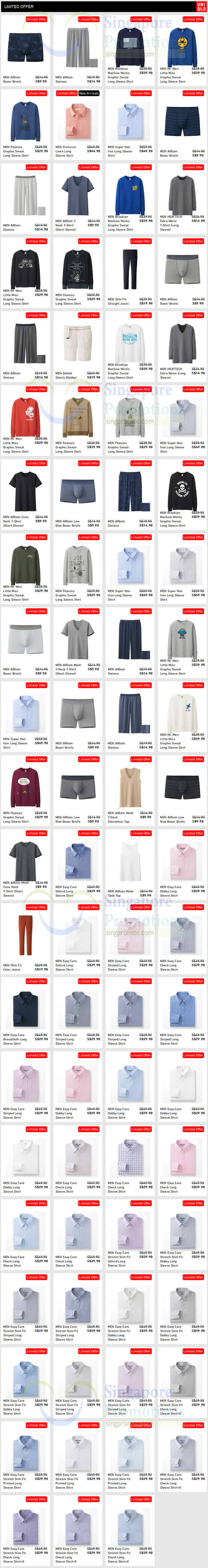 (Est till 19 Feb) Men Limited Offers