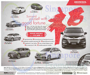 Featured image for Honda City, Civic, Accord, Jazz, CR-V & Odyssey Offers 24 Feb 2015