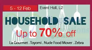 Featured image for (EXPIRED) Isetan Household Sale @ Tampines Mall 5 – 12 Feb 2015