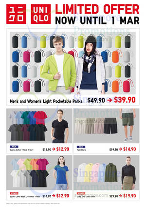 Featured image for (EXPIRED) Uniqlo Islandwide Limited Offers 27 Feb – 1 Mar 2015