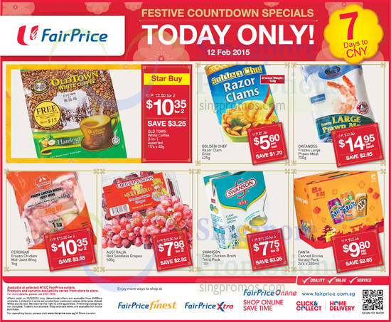 NTUC Fairprice 12 Feb 2015