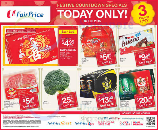 NTUC Fairprice 16 Feb 2015