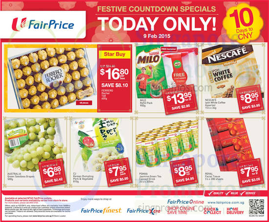 NTUC Fairprice 9 Feb 2015