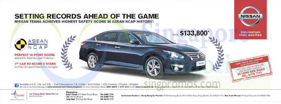 Nissan Teana 21 Feb 2015