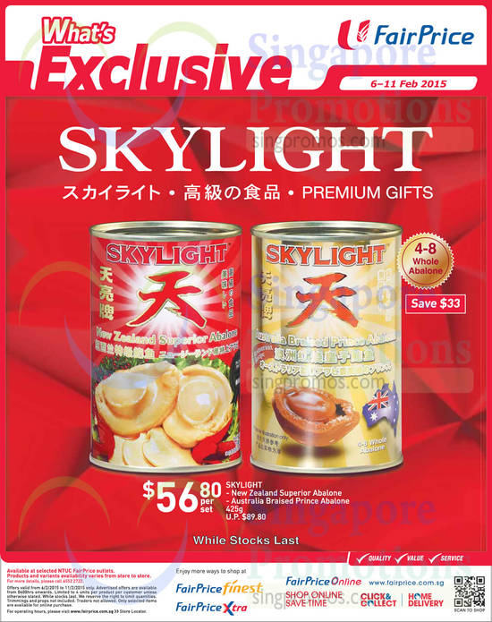 (Till 11 Feb) Skylight Abalones