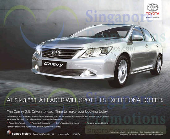 Toyota Camry 28 Feb 2015