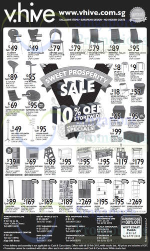 Featured image for vHive Up To 10% Off Storewide Promo 14 – 20 Feb 2015