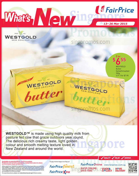 13 Mar Westgold Butter