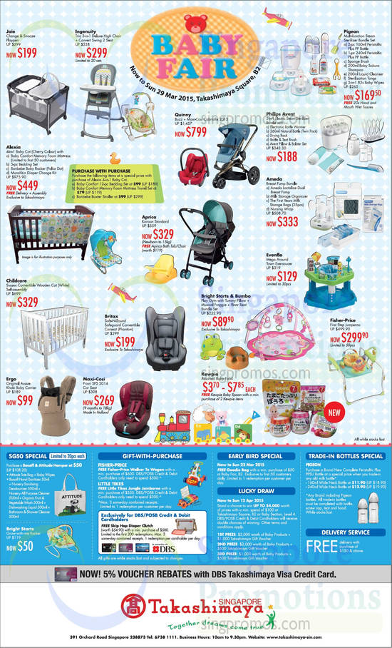 18 Mar Baby Products, Playpens, Car Seats, Breast Pump Bundle, Baby Cot, Baby Carrier, Baby Food, Philips Avent, Quinny, Alexia