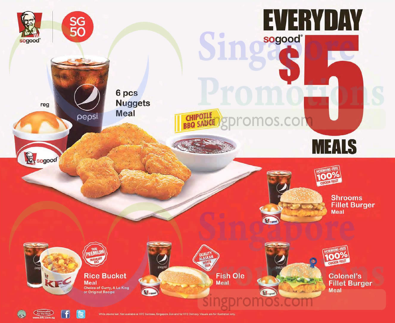 Featured image for KFC $5 Meals 18 Mar 2015