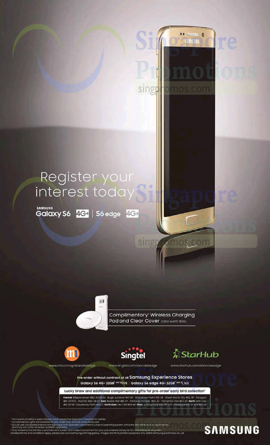 31 Mar Registration of Interest, Free Wireless Charging Pad, Clear Cover