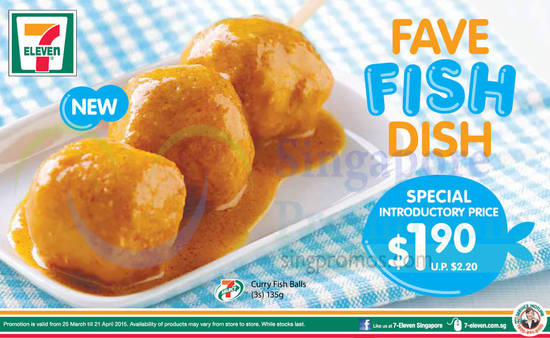 7 Eleven Fave Fish Dish 26 Mar 2015