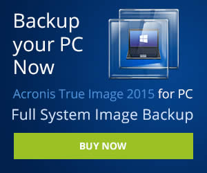 Featured image for (EXPIRED) Acronis True Image Buy 1 Get 1 FREE Promo 4 – 31 Mar 2015