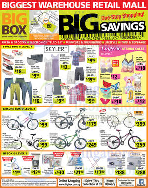 Featured image for (EXPIRED) Big Box Electronics, Groceries, Furnitures & Other Offers 14 – 20 Mar 2015