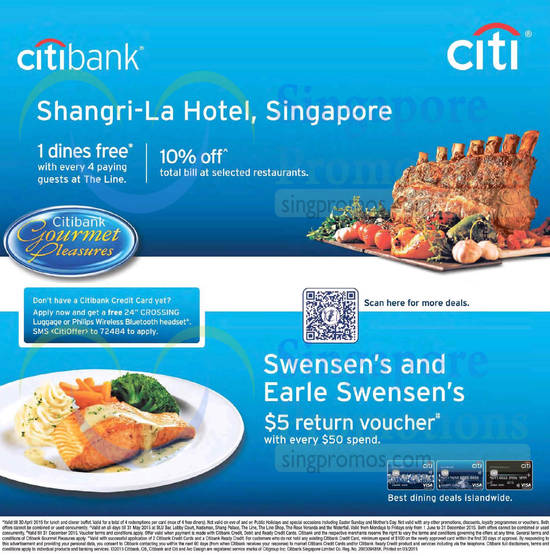 Citibank Dining Offers 22 Mar 2015