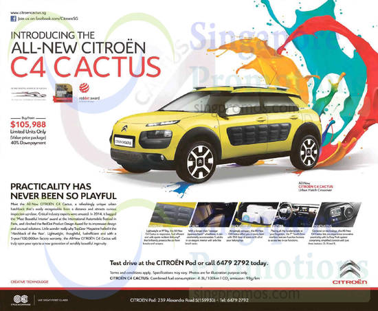 Citroen C4 Cactus 21 Mar 2015