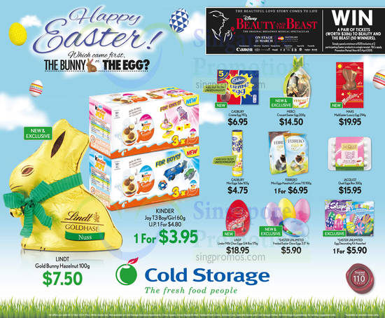 Cold Storage Easter 7 Mar 2015