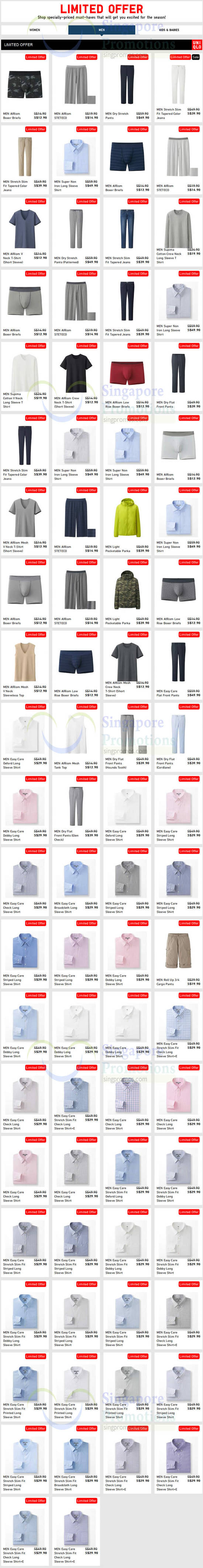 (Est Till 1 Apr) Men Limited Offers