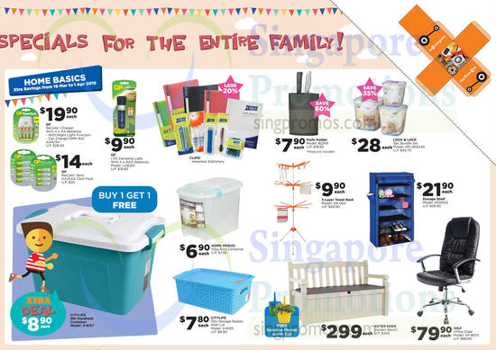 Home Basics Household Products, Garden Bench, Batteries, Storage Containers, Towel Rack, Keter Eden, Anji, GP, Citylife