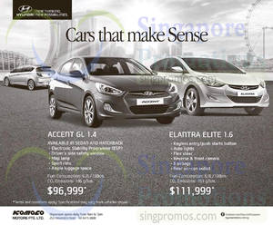 Featured image for Hyundai Accent & Hyundai Elantra Elite Offers 21 Mar 2015
