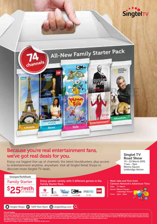 Mio TV Family Starter, Marina Square Linkbridge Atrium, Roadshow