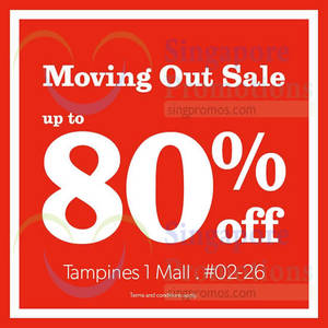 Featured image for New Look Moving Out Sale @ Tampines 1 27 Mar – 15 Apr 2015