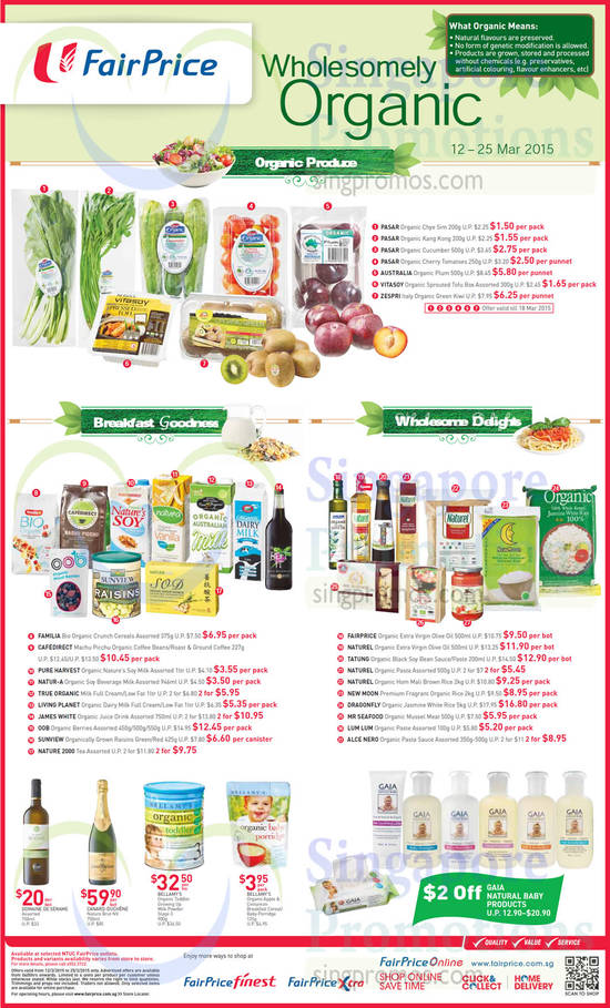 Organic Products, Vegetables, Milks, Oils, Rice, Baby Products