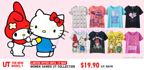 Women Sanrio UT Collection