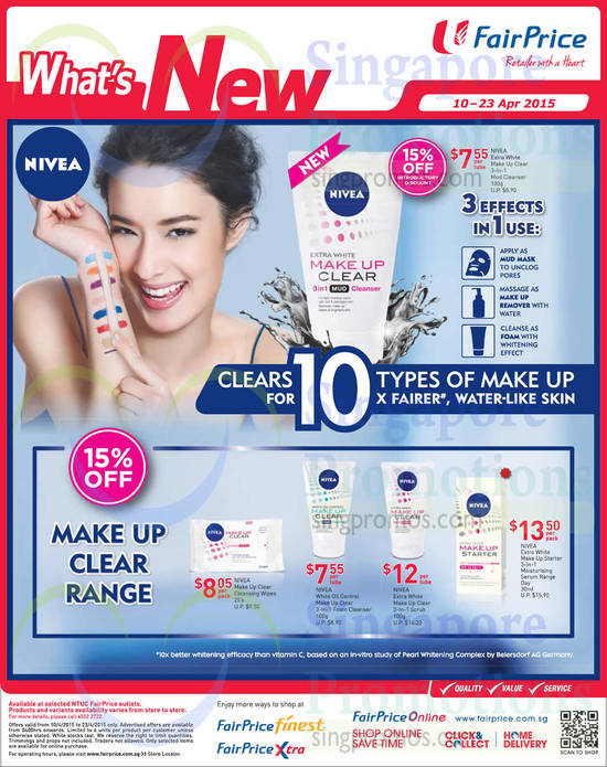 10 Apr Nivea Cleaning Wipes, Cleanser, Scrub, Moisturizing Serum