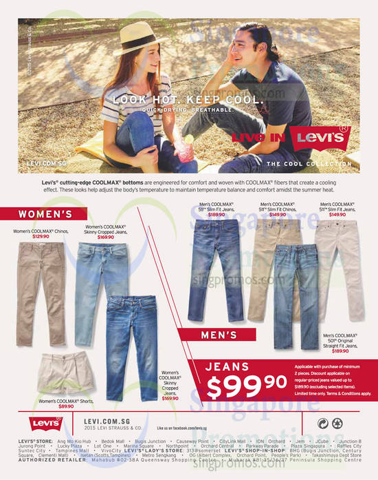 17 Apr Womens, Mens Jeans, Shorts