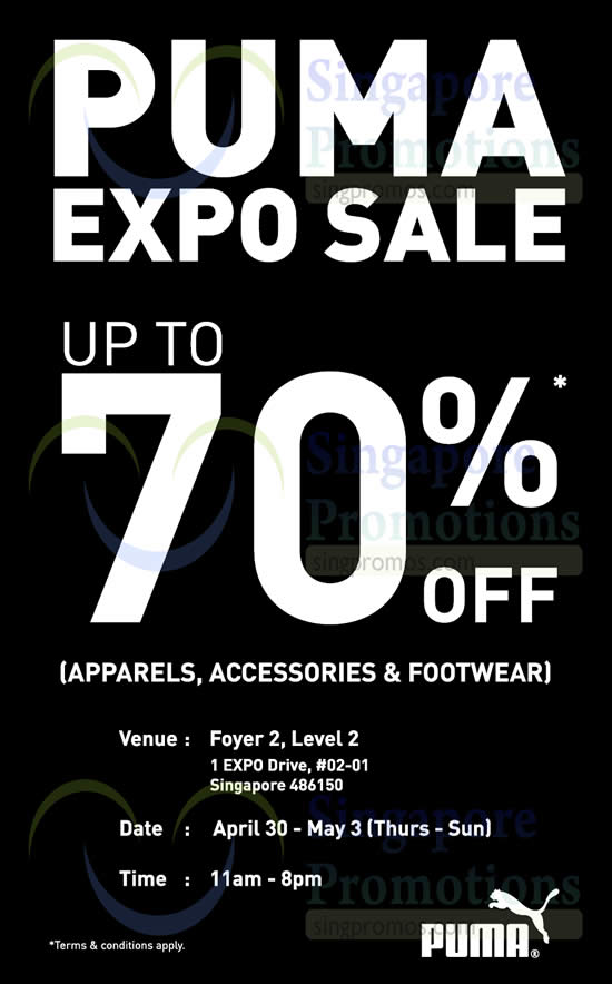 Off Season Sale @ Singapore Expo 30 Apr 