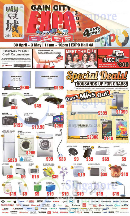 30 Apr Special Deals, CIMB Cardmember Offers, Meet DJs, Trade In Laptops, Participating Brands