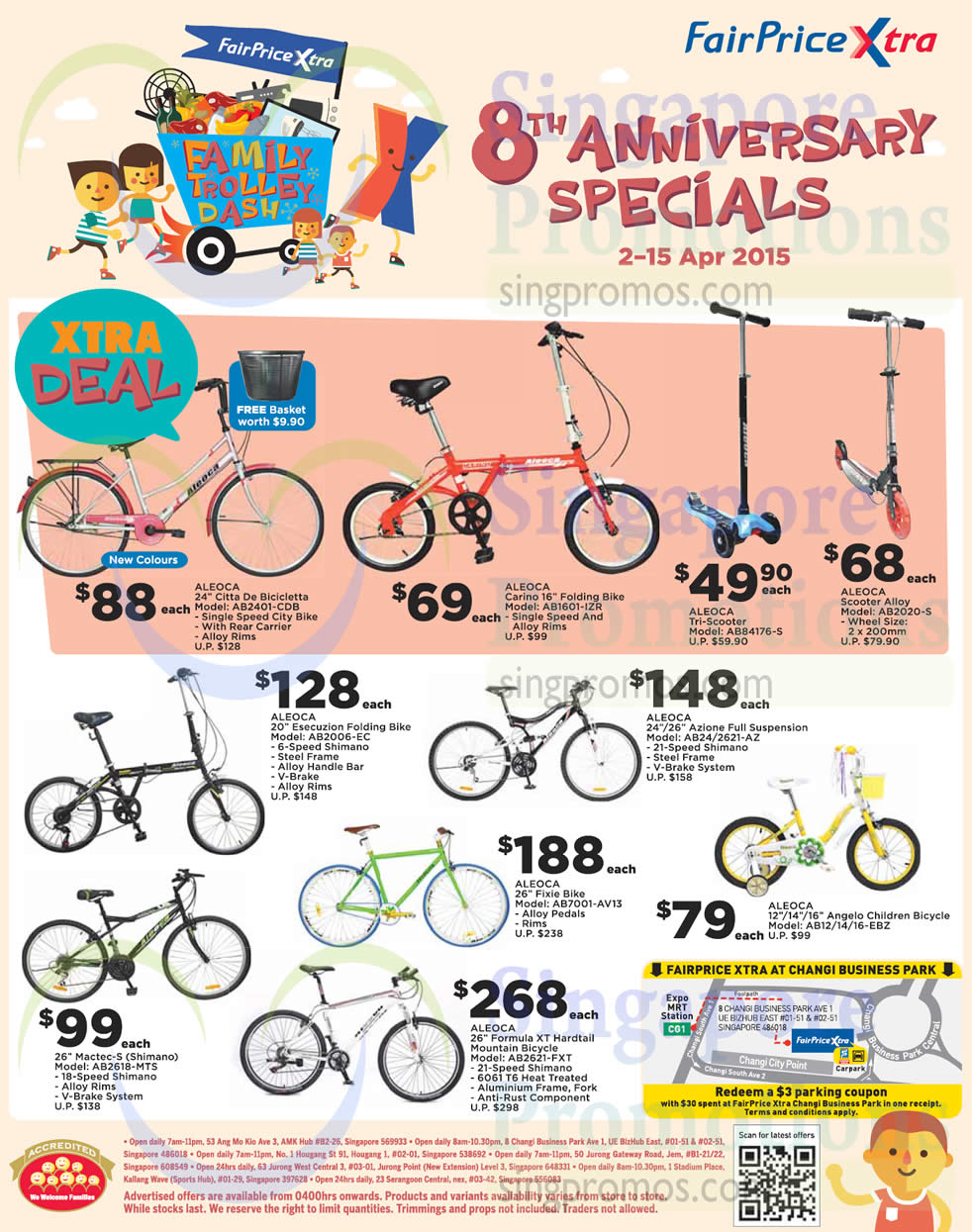 fairprice xtra bicycle