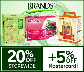 Featured image for Brand's Health Drinks 25% OFF 1-Day Coupon Code 28 Apr 2015