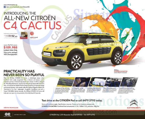 Citroen C4 Cactus 11 Apr 2015